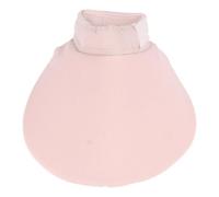 ZLXCAOB Bavoir pour Animaux de Compagnie Doux et léger réglable pour éviter de lécher Les Morsures Fermeture à Crochet et Boucle Serviette de salive pour Chat Taille M (Rose)