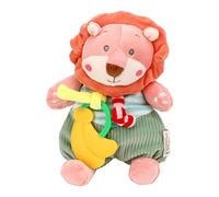 ZLXCAOB Bébé Lion Anneau de Dentition Mignon Lion Riche Tactile Sentiment Spandex Super Doux Lion Anneau de Dentition Jouet Lion Poupée Jouet pour Nouveau-né pour la Maison