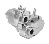 ZLXCAOB Boîtier de Transmission Complet de Boîte de Vitesses Couvercle de Coque de Boîte de Vitesses en Alliage d'Aluminium pour Capra 1.9 UTB (Argent)