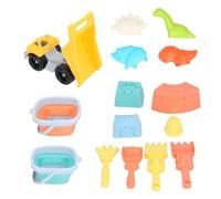 ZLXCAOB Ensemble de Seau de Plage Pliable en Silicone Jouets de Plage d'été Ensembles de Pelle de Seau de Plage pour Enfants pour garçons Filles