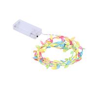 ZLXCAOB Guirlande Lumineuse LED Couleur Feuilles Chambre Fêtes de Noël Décoration de Mariage Cadeaux Artisanat