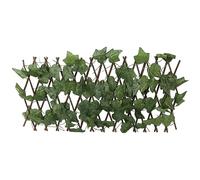 ZLXCAOB Haies artificielles, Simulation de clôture, Protection Solaire Extensible, Plante topiaire Artificielle imperméable pour Jardin (Feuilles de Vigne Vierge)