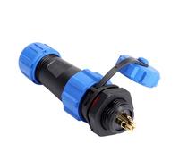 ZLXCAOB IP68 SP13 2 Broches/3 Broches/4 Broches/5 Broches/6 Broches/7 Broches/9 Broches connecteur de Prise en Plastique étanche (Abin)