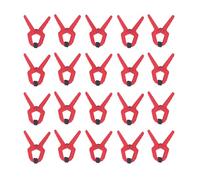 ZLXCAOB Lot de 20 pinces à ressort, ouverture de 25 mm (2 pouces), force de serrage de 2 kg, serrage rapide pour le travail du bois