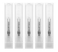 ZLXCAOB Lot de 5 fraises en spirale à lame de 12 mm - Accessoire de fraisage