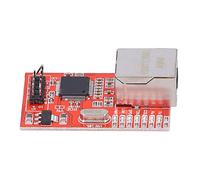 ZLXCAOB Module Ethernet Bloc de Construction électronique Composants de pièces de réseau Tableau Rouge W5100