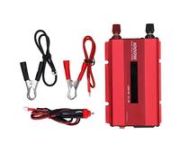 ZLXCAOB Onduleur de Batterie 1000 W avec Affichage LED DC vers AC pour véhicule Solaire avec Clip