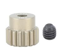 ZLXCAOB Pignon de 3,175 mm, haute dureté, résistant à l'usure, robuste et durable, universel pour voiture d'escalade RC 1/8 1/10 (16T)