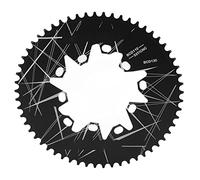 ZLXCAOB Plateau Ovale de Vélo Plateau à Disque Ovale en Alliage d'aluminium pour vélos Pliants de Route 58T 110/130mm BCD