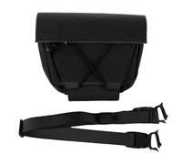 ZLXCAOB - Pochette de Transport sous-Abdominale en Tissu Oxford, Pochette à Outils Utilitaires, Sac Banane pour Gilet de Plate-Forme de Poitrine (Noire)