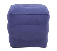 ZLXCAOB Repose-Pieds Gonflable Oreiller de Repose-Jambes de Voyage Portable Ergonomique Confortable pour Voiture d'avion (Bleue)