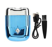 ZLXCAOB Tondeuse À Cheveux Électrique Double Têtes De Coupe Lavable En Acier Inoxydable Hommes Tondeuse De Toilettage (Bleue)