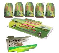 ZLXFT Pièges à Cafards,Pièges à Cafards Puissant,Produit Anti Cafard Puissant Pièges a Blatte Cafard Professionnel Collant Piège à Cafards Anti Blattes et Cafards