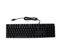 ZLXHDL 104 Key Mechanical RVB Clavier, interrupteurs Bleus, USB Wired, Wearproof et Scratch, 20 Modes d'éclairage pour Les Jeux et l'utilisation du Bureau (Noir)