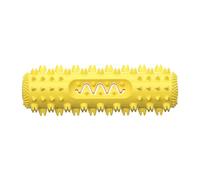 ZLXHDL Bâton Dentaire pour Chien,Jouet à Mâcher Dentaire pour Chien,Jouet pour Chien Indestructible,Agit comme Un Bâton à Mâcher et Un Bâton à Lécher la Nourriture,Accessoires pour Chiens (Yellow)