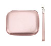 ZLXHDL Camera Case, for Mini Evo Link Liplay Camera Waterproof Bag with Internal Compartments Strap and Shockproof Protection for Accessories (Blush Gold)