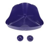 ZLXHDL Hamster Sand Bath Conteneur avec Mur Suspendu à litière de Toilettes en Plastique Anti-éclaboussure pour Petits Animaux de Compagnie (M)