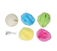ZLXHDL Jouets interactifs pour Chiens, avec 4 Couleurs de Couverture de Balle, Jouets pour Chiens pour Les occuper, éviter la dépression, ne Pas se Sentir Seul, Faire de l'exercice Tout