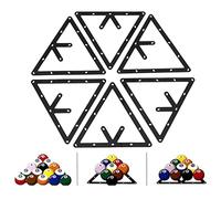 ZLXHDL Triangle Billard Souple, Set de Tapis Magiques pour Triangle Billard Américain Accessoire Billard 8 Pool pour Jeux 8 9 10 Boules à la Maison ou en Salle