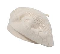 ZLYC Béret basque, classique Français, unicolore, chaud, pour femme, taille unique