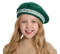 ZLYC Classique Béret Laine pour Filles Garçons Moderne Artiste Français | Béret pour enfants de 3 à 7 ans, parfait pour l'automne et l'hiver, les excursions quotidiennes et les séances photo