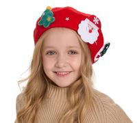 ZLYC Classique Béret Laine pour Filles Garçons Moderne Artiste Français | Béret pour enfants de 3 à 7 ans, parfait pour l'automne et l'hiver, les excursions quotidiennes et les séances photo