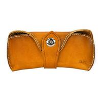 ZLYC Retro Classique Homme | Coque robuste en cuir semi-rigide pour les déplacements quotidiens, les voyages sur la route, le bureau
