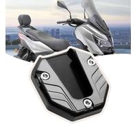 ZLYFCL Béquille Moto Pad pour Ducati Multistrada V2 2022 2023 2024 2025 2026, Aluminium Universel Extension de Béquille Antidérapante Latérale Moto Accessoire,C-Grey