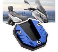 ZLYFCL Béquille Moto Pad pour Yamaha FZ1 2006-2011 2012 2013 2014 2015 FZ6 FZ6R FZ6 S2, Aluminium Universel Extension de Béquille Antidérapante Latérale Moto Accessoire,B-Blue