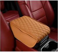 ZLYFCL Coussin D'Accoudoir de Voiture en Cuir pour Bugatti Chiron Pur Sport 2020 2021 2022 2023 2024 2025 2026, Console Centrale de Voiture Coussin Accessoires de Décoration,F-Brown