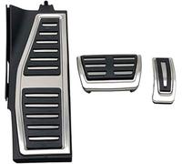 ZLYFCL Pédales De Voiture pour Audi A8 2019-2021, Pédale en Acier Inoxydable, Couvre-Pédale, Antiderapant Pédales De Voiture Accessoires Kit