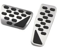 ZLYFCL Pédales De Voiture pour Jeep Wrangler JL 2018-2021, Pédale en Acier Inoxydable, Couvre-Pédale, Antiderapant Pédales De Voiture Accessoires Kit