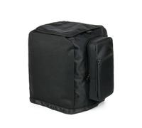 ZLYLVRC Étui de transport compatible avec JBL Partybox Encore Essential | Fermeture à cordon de serrage, découpe pour port de charge, pochette de rangement latérale pour microphone