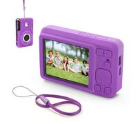 ZLYLVRC Housse de protection en silicone compatible avec appareil photo numérique Kodak PIXPRO FZ55 - Légère et absorbante, violet, 11 x 7 x 2 cm (4.33 × 2.76 × 0.79 inches), Protection intégrale