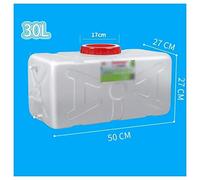 ZLZGZ Camping Jerrican Alimentaire avec Robinet 30/50/100L, Reservoir Deau Potable Portatifs, Plastique Épais pour Camping Car Voyage Voiture Maison Réservoir de Stockage d'eau (Size : 30L)
