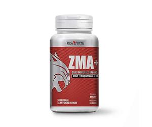 ZM Complément Hautement Dosé en Zinc Magnésium et Vitamine B6 - Métabolisme Energétique, Synthèse Protéique, Taux de Testostérone - Programme 60J - Eric Favre