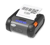 ZM04 1.0 Étiqueteuse, imprimante thermique Bluetooth d'étiquettes et de reçus 2 en 1 58 mm/80 mm, compatible avec Android/Win/pour la logistique et les entreprises, reçus uniquement pris en charge