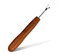 ZMAAGG Découseur pour couture, enlève les points avec poignée en bois pour la couture et les loisirs créatifs (grand)