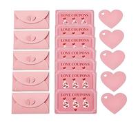 ZMaglorian Lot de Cartes à Gratter Couple pour Saint-Valentin - Cadeau Personnalisable Romantique avec Enveloppes - coupon d amour a gratter cadeau couple saint valentin Jeu d'Amour pour Anniversair