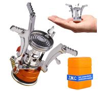 ZMC Réchaud de camping pliable 3200 W, mini réchaud à gaz pour activités de plein air, réchaud à gaz de camping pliable avec allumage piézoélectrique pour intérieur/extérieur