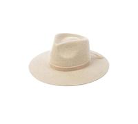 ZMCGNO Chapeau Fedora en laine élégant, haut couronne, chapeau en feutre de Jazz avec ruban en velours, nœud papillon, automne et hiver(Otameal,M 57cm)