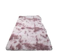 ZMCGNO Couverture de Chevet Moderne et Simple for Chambre à Coucher, Couleur Unie, Teinture par nouage, Salon, Fille, Tapis Sol en Peluche(Pink-Purple tie-Dye,80cmx160cm)