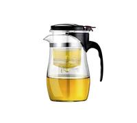 ZMCGNO Ensemble théière et tasse en verre résistant à l'infusion Théière avec bouilloire infuseur(Teapot 750ml)