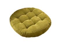 ZMCGNO Meditation Floor Round Pillow for Seating on Solid Tufted Thick Pad Cushion for Yoga Balcony Chair Seat Cushions(Green,55CM)