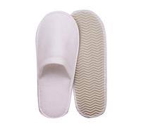 ZMCGNO Pantoufles d'hôtel, pantoufles de voyage, sanitaires, fête, usage domestique, chaussures unisexes à bout fermé, for séjour chez l'habitant(WHITE)