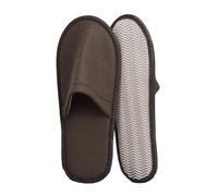 ZMCGNO Pantoufles d'hôtel, pantoufles de voyage, sanitaires, fête, usage domestique, chaussures unisexes à bout fermé, for séjour chez l'habitant(Coffee)