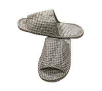 ZMCGNO Pantoufles D'intérieur En Coton For Femmes, Vintage, Motif Floral, Tapis De Chambre À Coucher, Semelle Souple, Chaussures Plates Voyage Antidérapantes(12 Men)