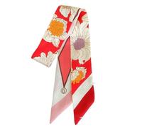 ZMCGNO Sac de reliure polyvalent for femme, bandeau à cheveux en ruban décoratif, petit foulard en soie(Color 2)