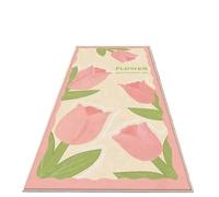 ZMCGNO Tapis à Fleurs rustiques fraîches, Modernes et la Mode, for Chambre Coucher, vestiaire, Chevet, décoration de Maison(Color-B,Custom Contact Us)