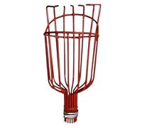ZMCGNO Tête de cueille-Fruits à Panier Profond - Cueille-Fruits Pratique for Pommes et pêches - Outil de cueillette for Jardin et Exploitation agricole(Red)